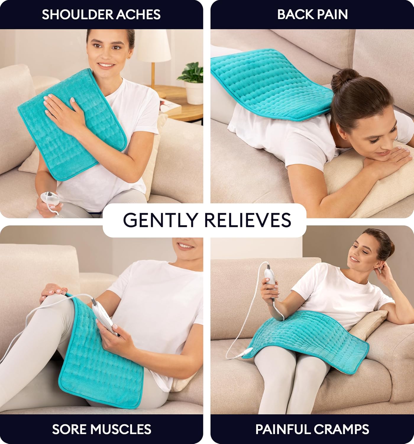 Heating Pad XL Viridian Green