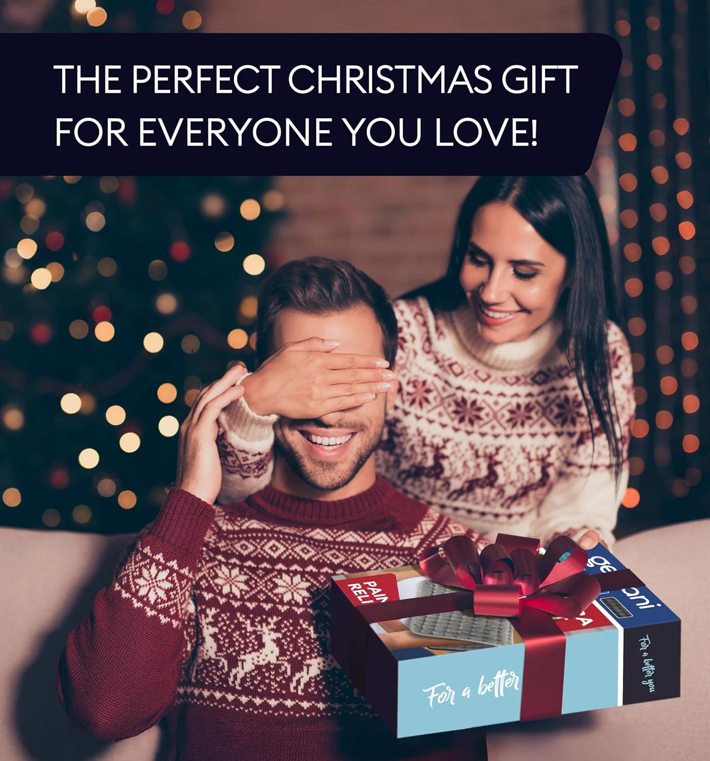 Heating Pad XL, Double-sided, Tabby Gray