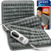 Heating Pad XL, Double-sided, Tabby Gray