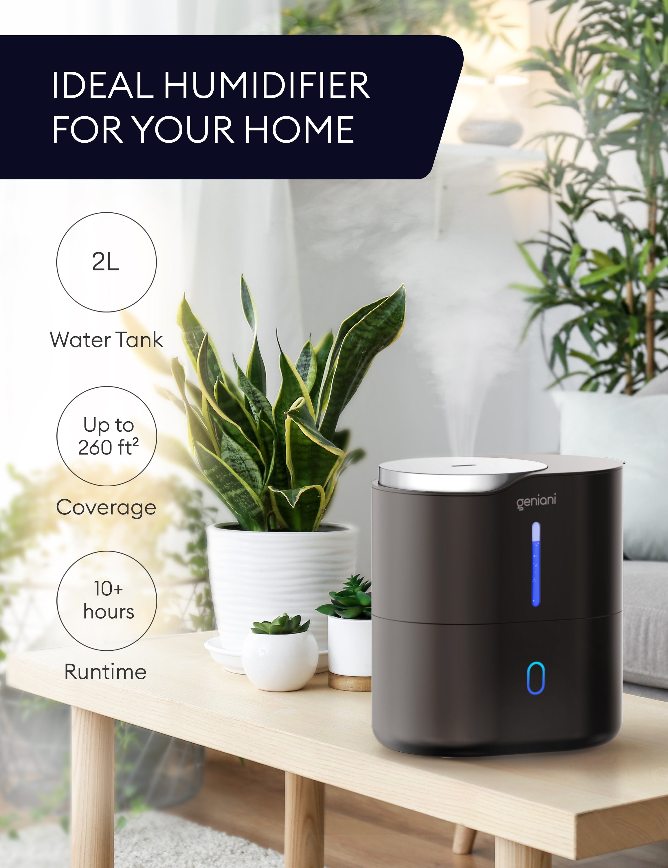 加湿器 LAVINO airify Hybrid humidifier LAVINO ラビーノ エアリファイ ハイブリッド式 加湿器 | COS-ME