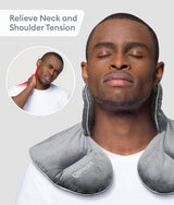 Magma Heat Wrap for Neck and Shoulders Cloud Gray