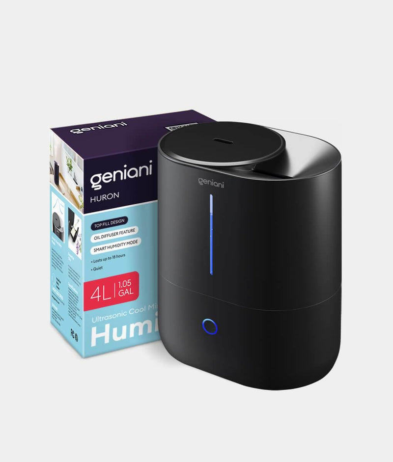 Geniani Erie Small Portable Travel Air Humidifier 250 ml, Black - Buy  Online at the Best Price On Geniani