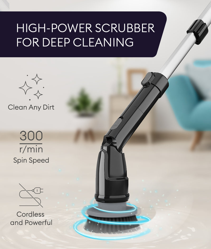 Homitt Electric Spin Cordless Shower Scrubber review - The Gadgeteer